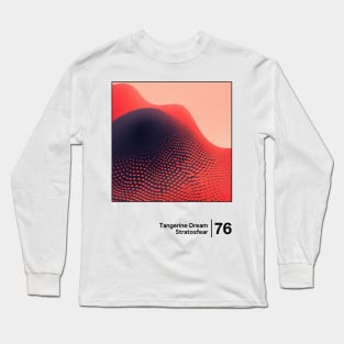 Stratosfear / Minimal Graphic Design Tribute Long Sleeve T-Shirt